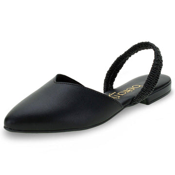 Beira Rio 4134-446 Slip-on Flat in Black
